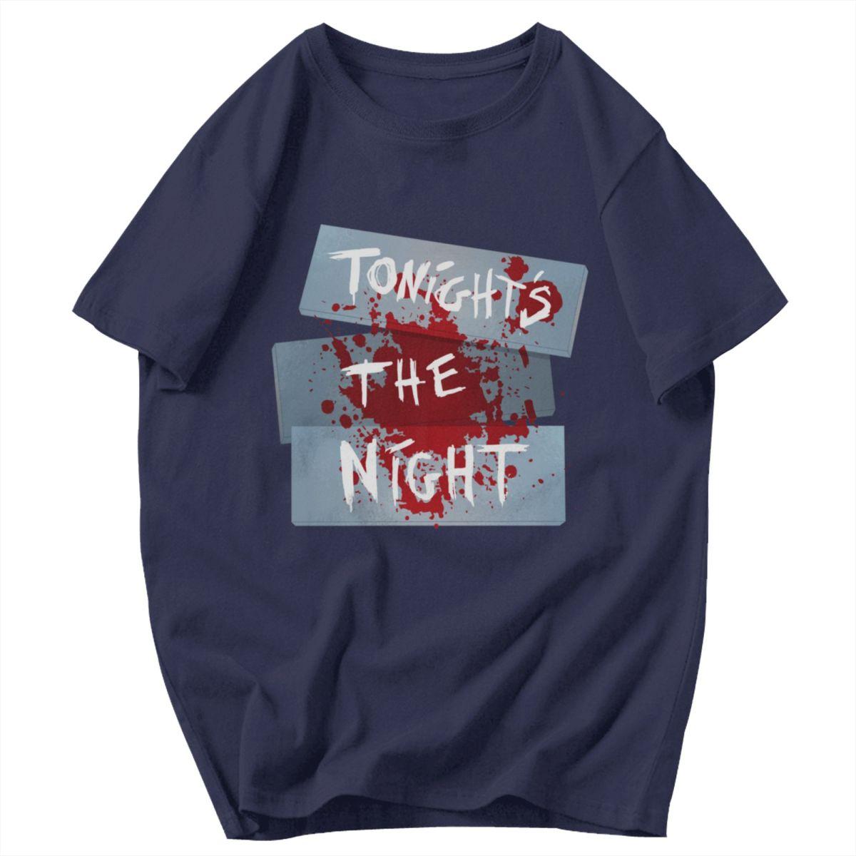 

Men T Shirt Vintage Tonights The Night Dexter Morgan Awesome Pops Y2K Graphic Crewneck Unisex Tops T Shirts 4XL