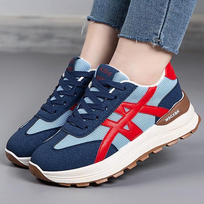 2025 new autumn heightening dad shoes women's breathable running platform Forrest Gump shoes versatile casual women's sports shoes