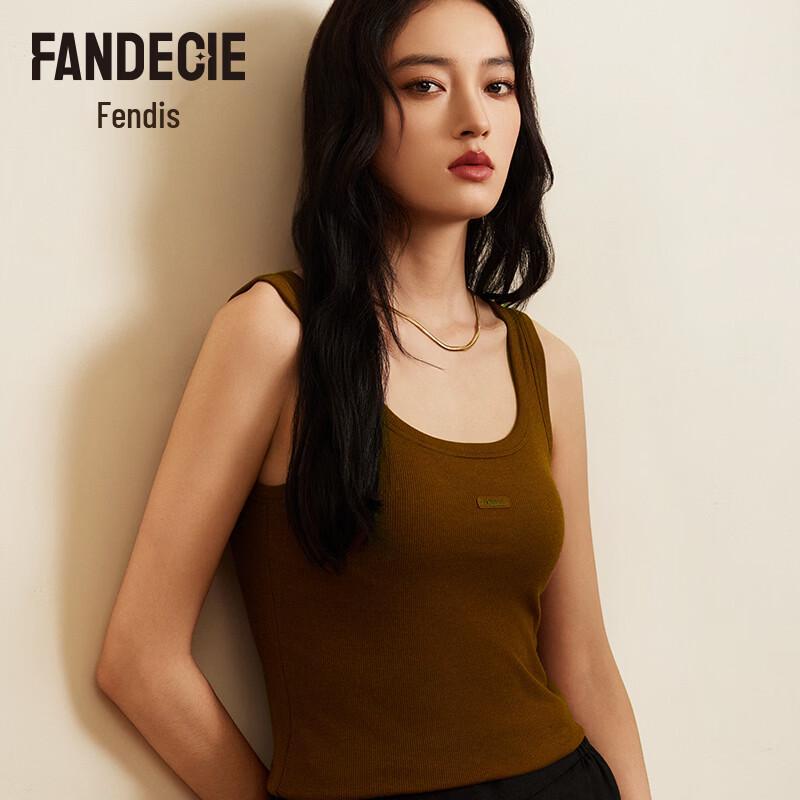 Женский базовый топ Fandecie с круглым вырезом M