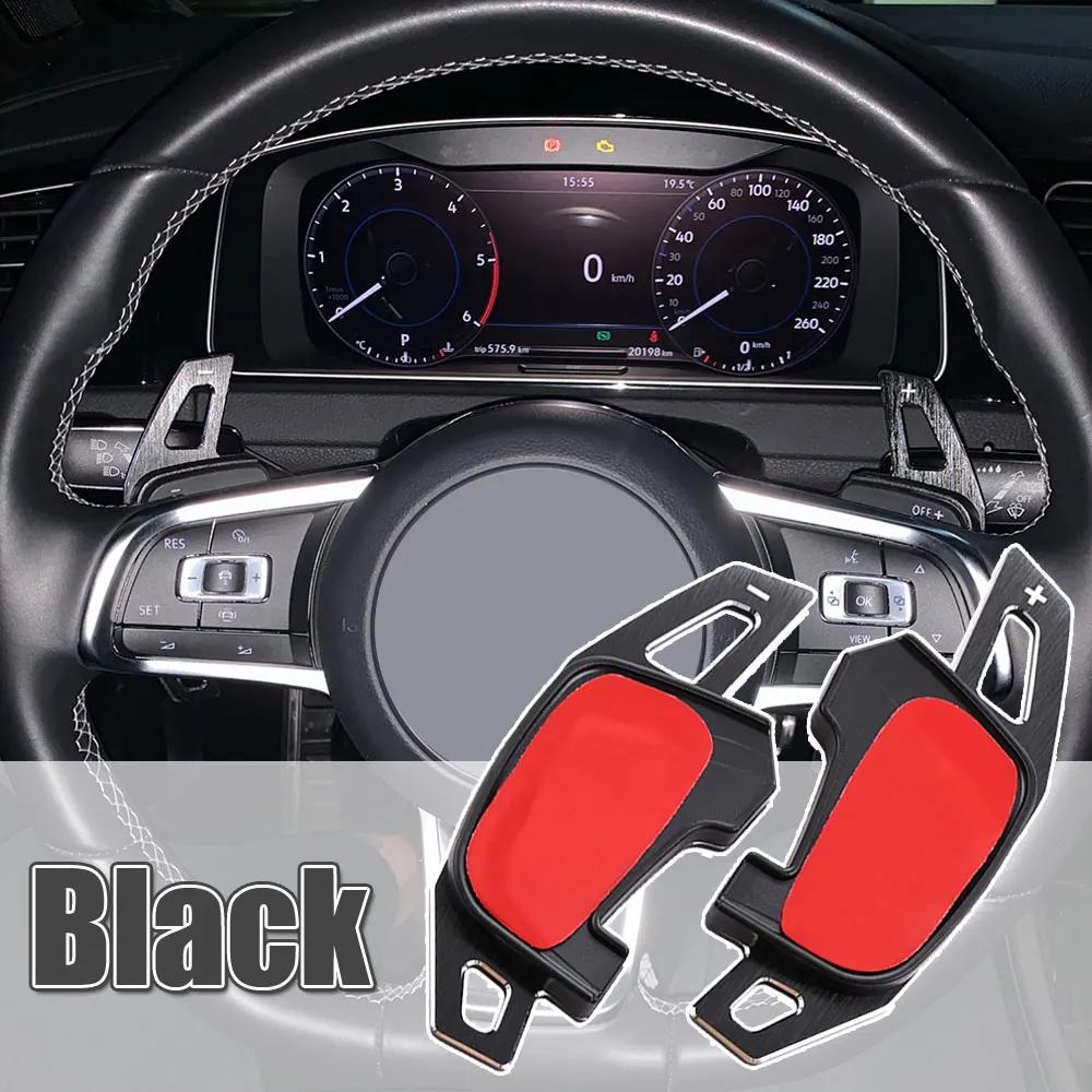 2Pcs Auto Steering Wheel Shift Paddle Shifter Extended Accessories for VW GOLF GTI R GTD GTE MK7 7 2013 - 2018 (not for Golf 7)