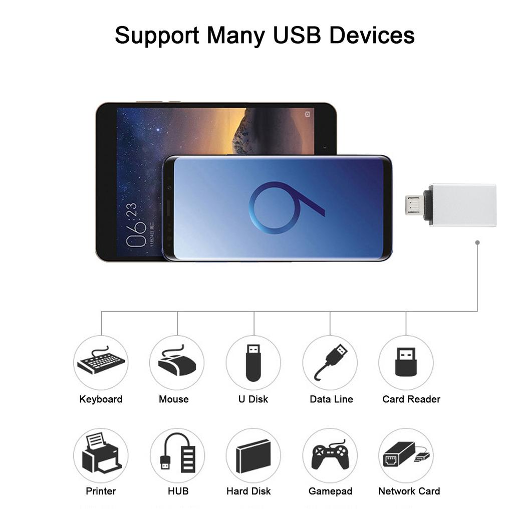 USB To for   Adapter   OTG Convert Connector Data   Charging Device