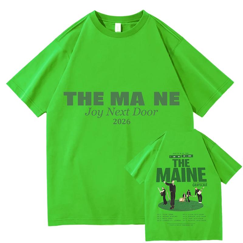 

The Maine Joy Next Door Print Fashion TShirt Unisex Women Vintage Gothic Short Sleeve Tshirts Casual Cotton Tops Tshirt Streetwear 4XL