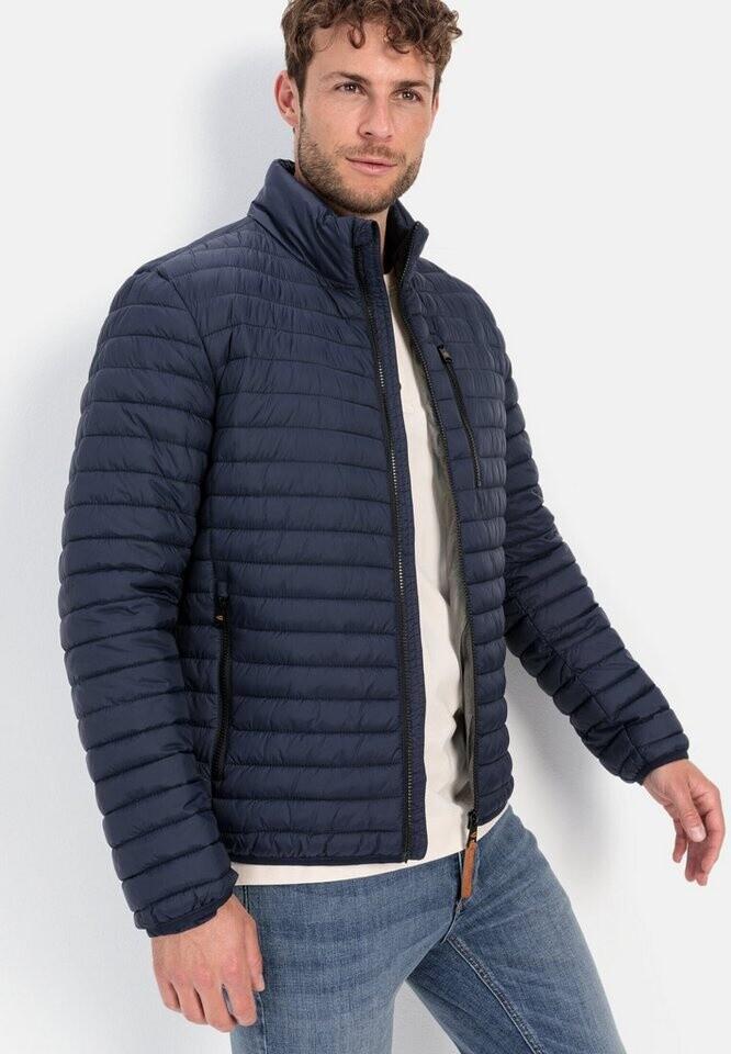 Winter Jacket Camel Active Quilted Jacket with Zip and Pockets Navy