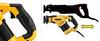 DeWalt Corded Reciprocating Power Cutting Compact Free DWE357K (DEWALT) Saw, Tool, Tool, Series, Angle, 4-Way Clamp, 100V,