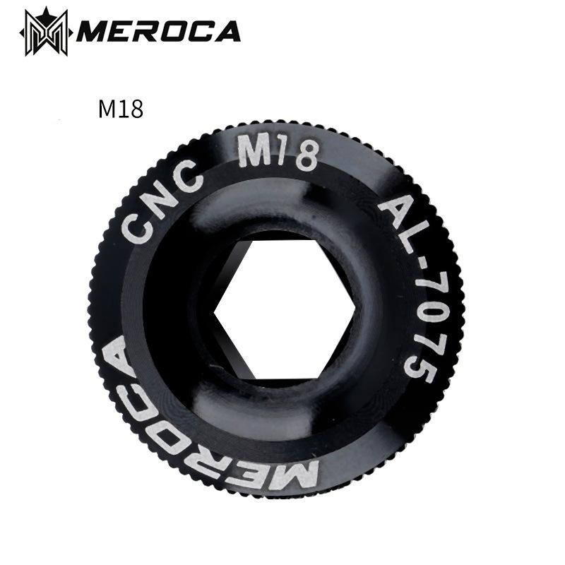M18/M19/M20 Cranks Screw CNC Aluminum Alloy Crankset Arm Bolt Crankset Cover General Cycling Accessories