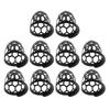 2/6/10/20pcs Billiard Basket Drop Pockets Pool Table Pocket Black Plastic Billiard Ball Storage Pocket For Pool Tables