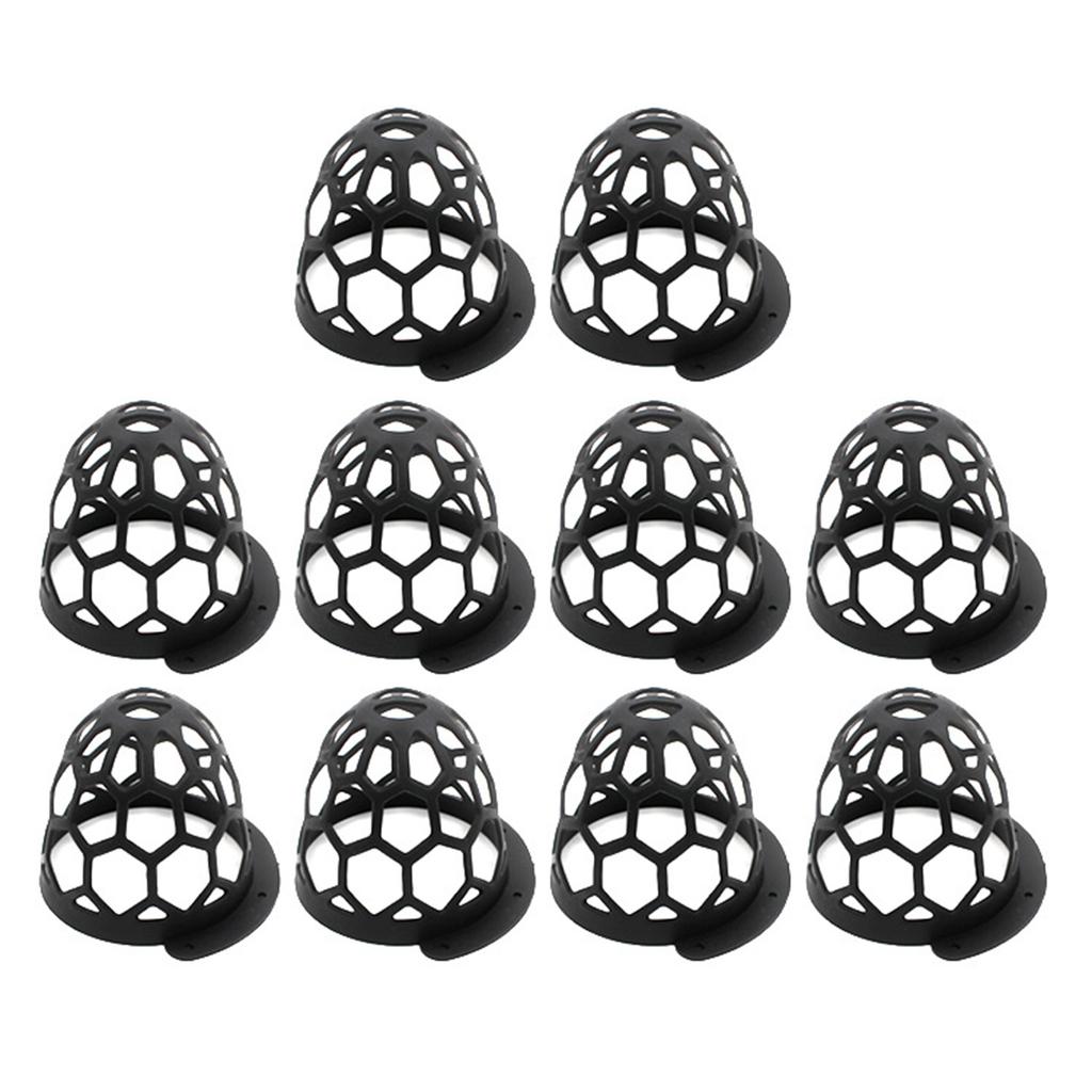 2/6/10/20pcs Billiard Basket Drop Pockets Pool Table Pocket Black Plastic Billiard Ball Storage Pocket For Pool Tables