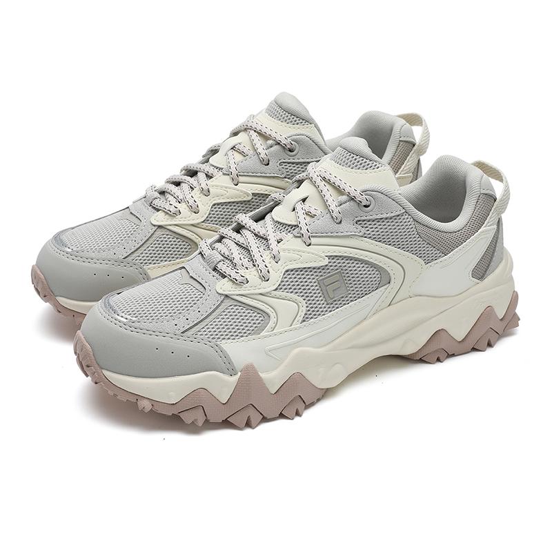 FILA Oakmont 2S Fashion Comfortable Versatile Casual Low-Top Dad Shoes Women sneaker Silver F12W522120FSS