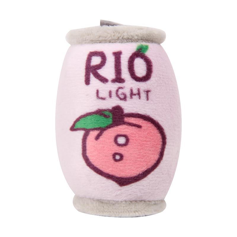 Tea Fruit Bubble Pendant Boba Cup Lemon Milk Soft Stuffed Plush Toy Xmas Gift