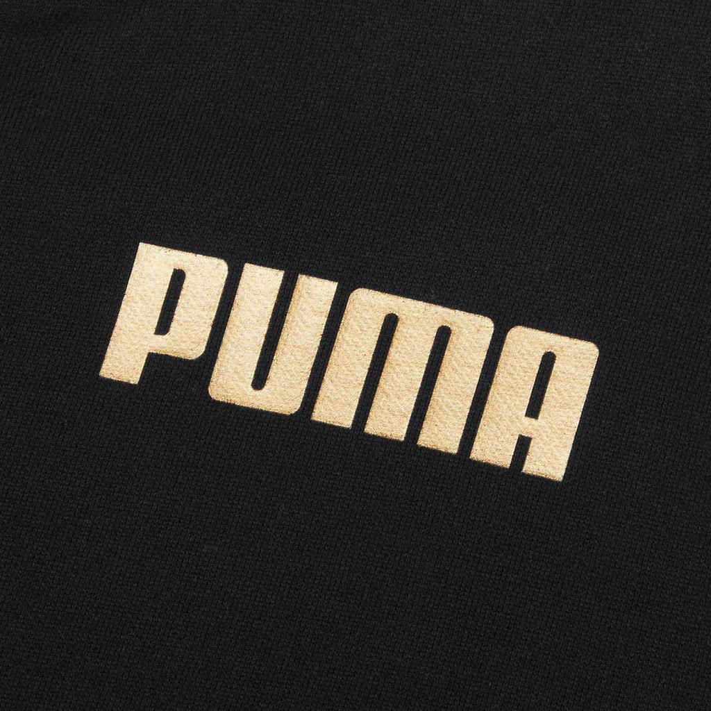 Puma Metallic Logo Track Jacket Men Outerwear Black 587666-01