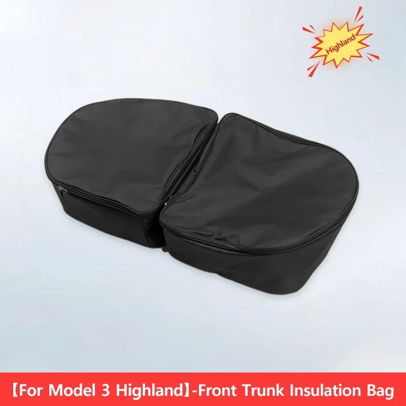 For Tesla Model Y Juniper Model 3 Highland Frunk Cooler Organizer Insulation Bag Front Trunk Storage Cooler Bag for Tesla Y 3