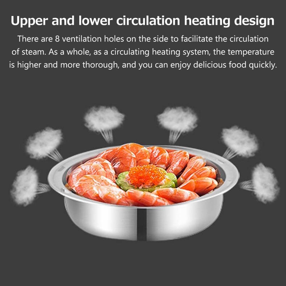 110V Portable Food Warmer 2L Food Heater Portable Heated Bento Box For Picnics