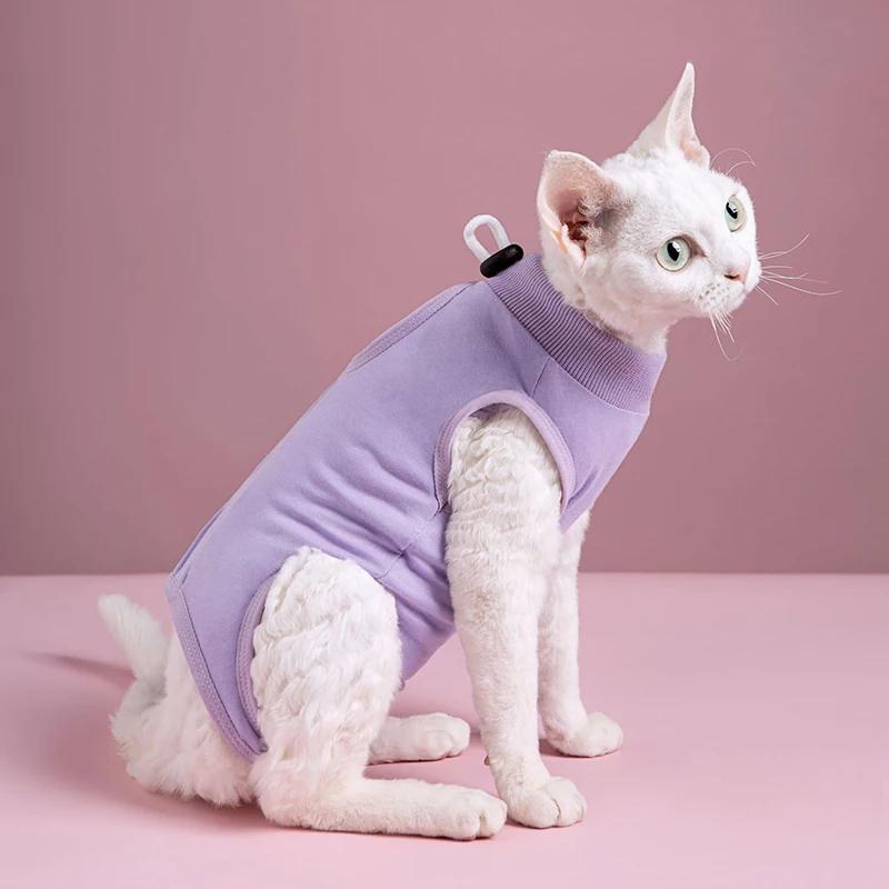 Kattesteriliseringsvest til små mellemstore hunde, anti-slikke genopretningstøj, hvalpedragt, killingesteriliseringsdragt, katteudstyr