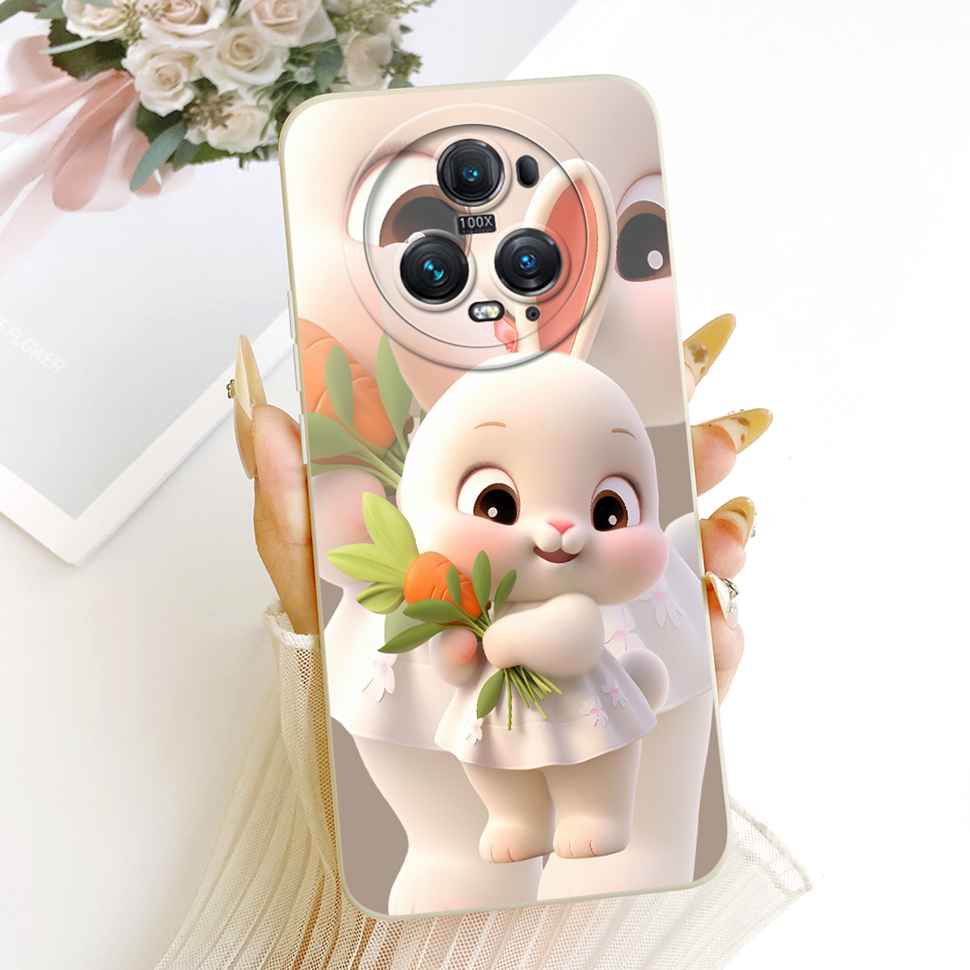 Soft Phone Case For Honor Magic5 Pro 5G Case Cartoon Silicone Back Cover For Honor Magic 5 Pro PGT-AN10 PGT-N19 Bumper Shell