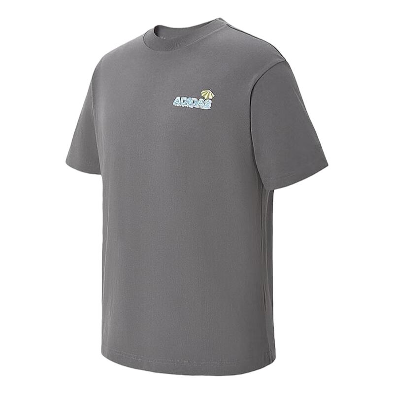 adidas Short-Sleeve Sportswear for Men And Women, Casual Versatile Outdoor Fitness Top JJ0616