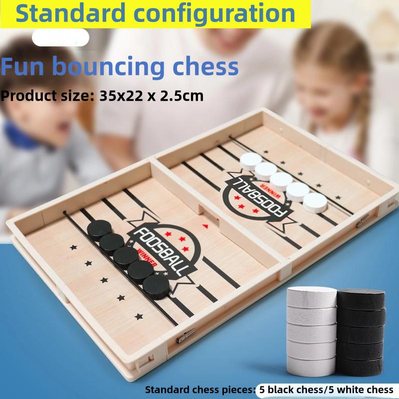 Foosball Winner Games Table Hockey Game Catapult Chess Parent-child Interactive Toy Fast Sling Puck Board Game Toys For Children