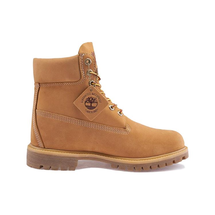 Timberland 6 Inch Breathable Durable Yellow Boots Wide Short Outdoor Boots Men boots Wheat A1URV