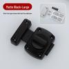 Anti-Theft Zinc Alloy Door Lock: Hole-Free Sliding Door Bolt, Left/Right Rotation, Thickened Security Buckle.