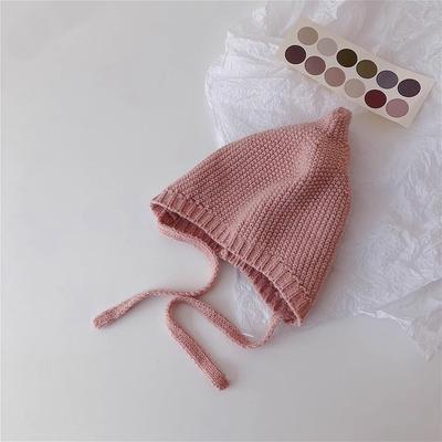 Baby Strickmütze mit Ohrenklappen
