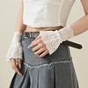 White Black Fake Cuff Detachable Wrist Cuff New False Sleeve Cuffs