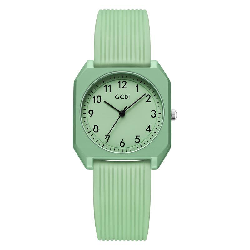 Dopamine Student Small Square Watch Japanese Simple Versatile Waterproof Niche High-Value Quartz Watch