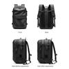 Denash 25L 30L 60L Vacuum Seal Travel Backpack, Lockable Carry-On Suitcase Luggage, Expandable Air Compression Vacuum System