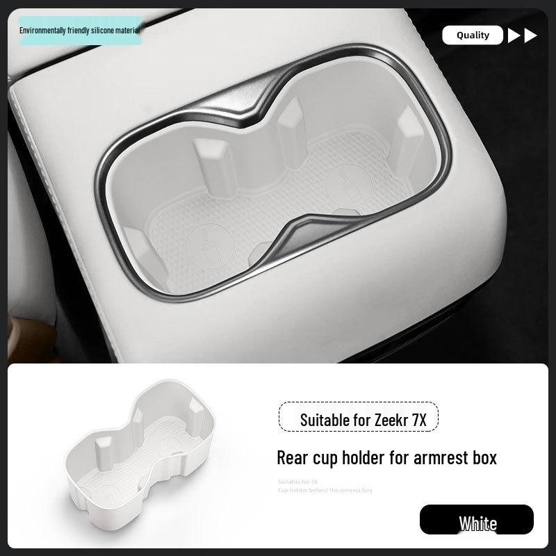 Couvercle de rechange pour boîte d'accoudoir et porte-gobelet Zeekr 7x - Convient à 26 modèles