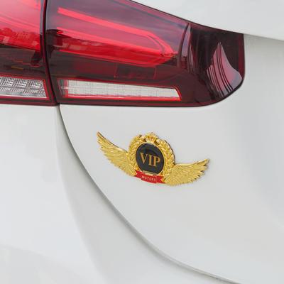 Kreativer Auto-3D-Langzeit-Haltbarkeitsaufkleber, rostfreier 3D-langlebiger Auto-Emblem-Abzeichen-Aufkleber für Laptop