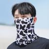 Unisex UV Protection Breathable Face Mask & Neck Gaiter with Ear Loops for Summer Cycling
