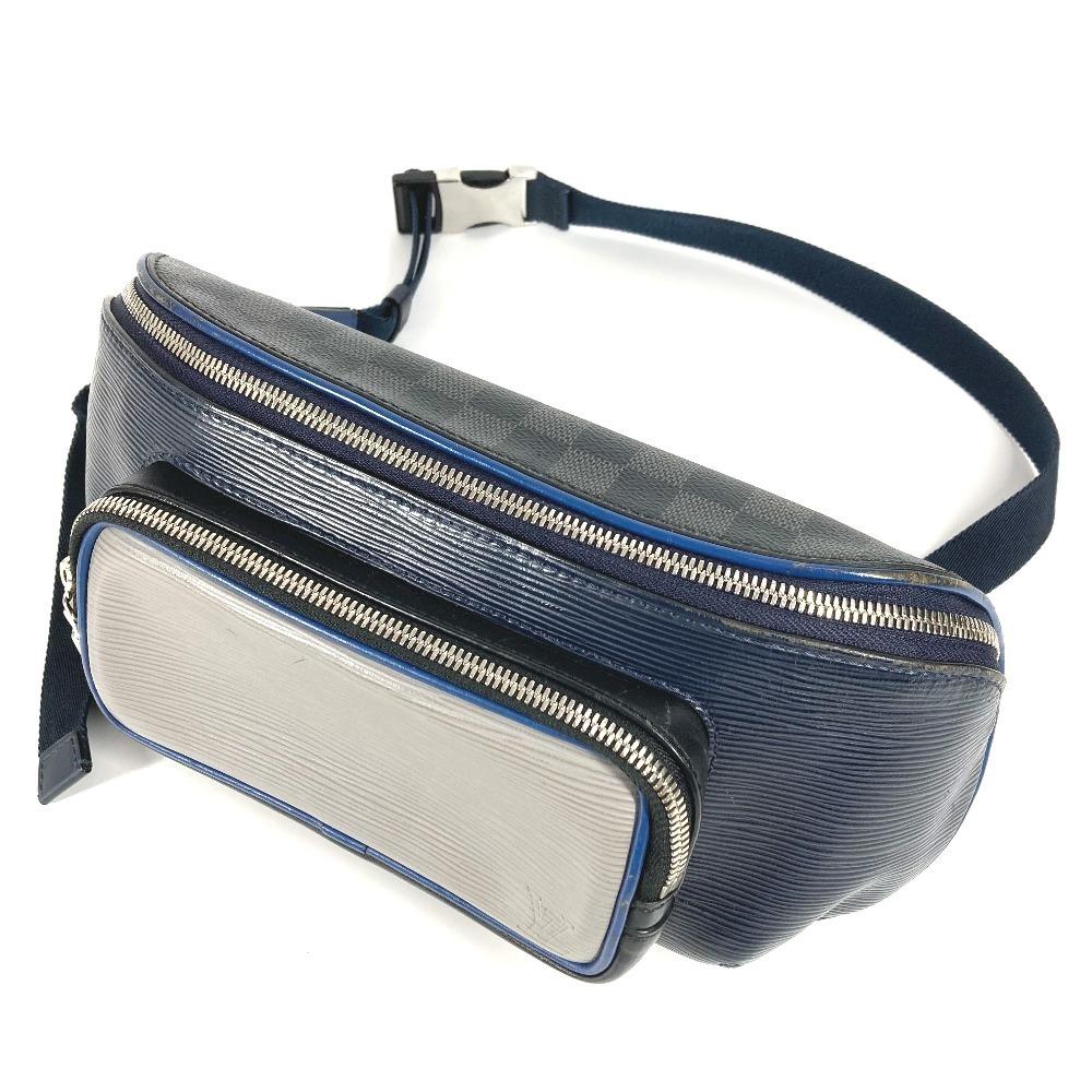 Louis Vuitton M51464 Damier Graphite Epi Bum bag Waist Pouch Cross body bag