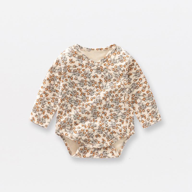 

Ins Baby Fart Весна/Осень Хлопковый Треугольный Комбинезон - Комбинезон для Новорожденных 90cm (21-27 lbs)