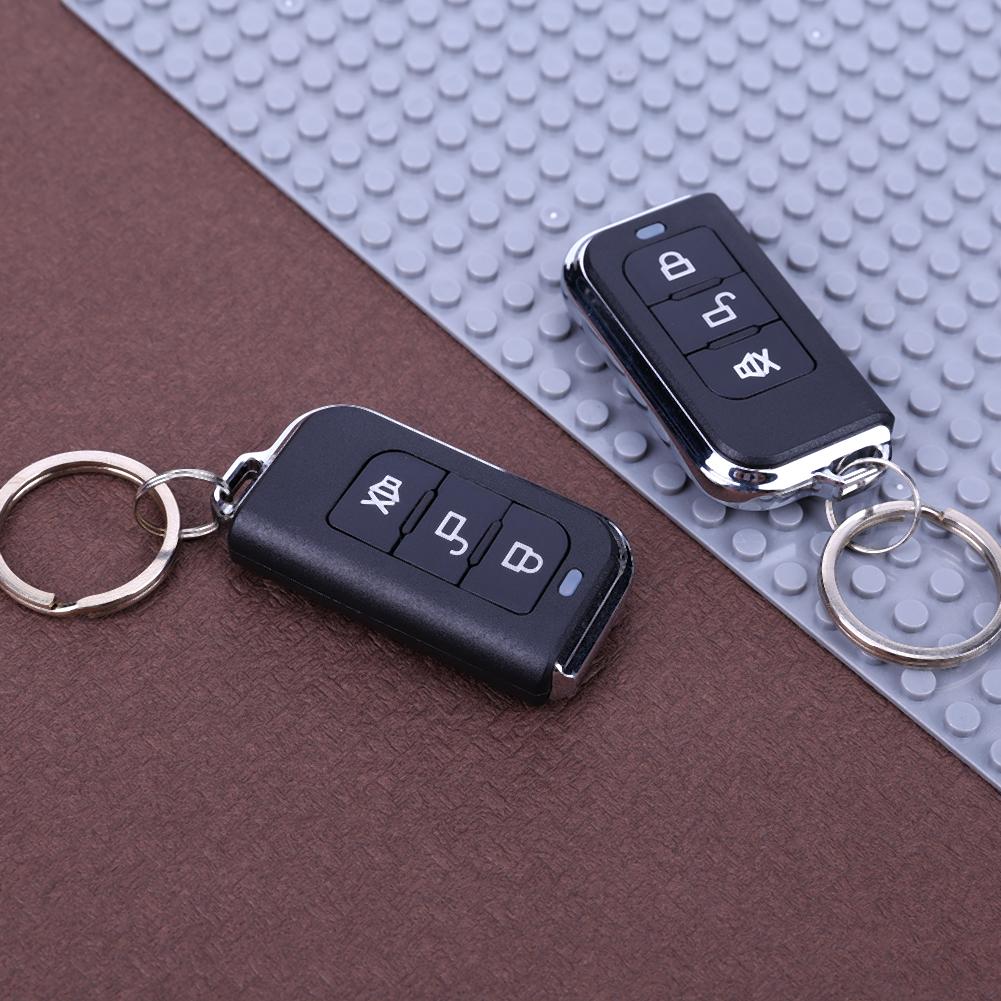 Central Door Lock Keyless Locking Kit Universal Remote Central Locking Kit Opening Trunk Windows Auto Accessories