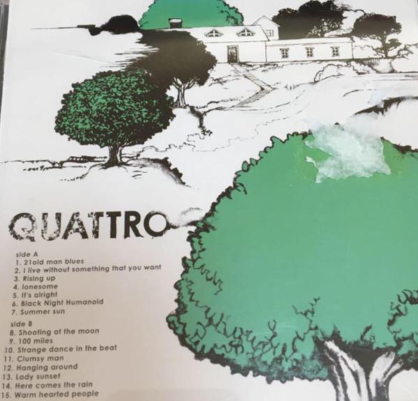 

CD QUATTRO - Quattro NPRC0003 NEWPHORIA 2005 Japan Rock Used