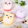 Cartoon Owl Shaped Lunch Box Bento Box Kids Portable Food Container Storage Box