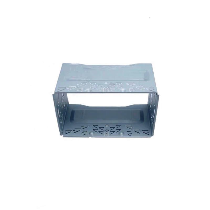 2Din Stereo Radio Cage Frame Unit Universal DVD Player Box Fascia Panel Plate Case Audio Dash Mounting Frame Kit Accessories