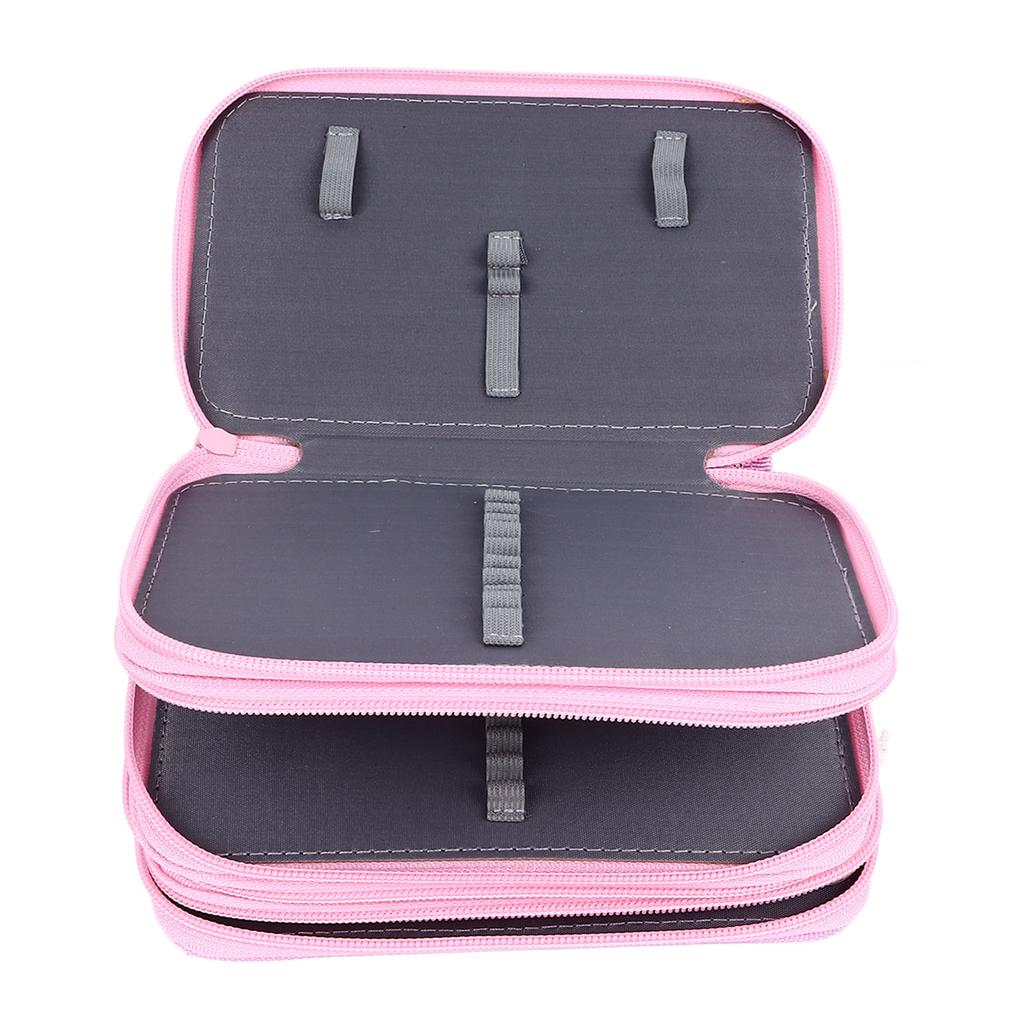 Pencil Case 72 Slots Colored Pencil Holder Bag   Handy Lightweight Pen Case   Stationery Storage