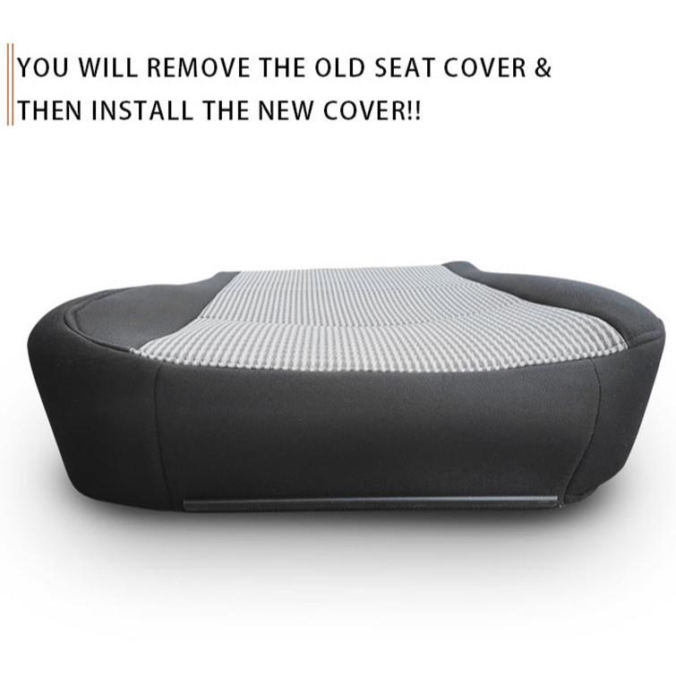 Dodge Ram 09-12 Driver's Bottom Seat Cover