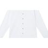 Moncler Simple Solid Color Casual Versatile Pointed Collar Long Sleeve Shirt Men shirts G20912F0000328144001