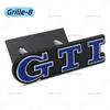 Insignia Adhesiva Metálica con Logo GTI para Rejilla Frontal/Maletero Trasero de Coche Accesorios