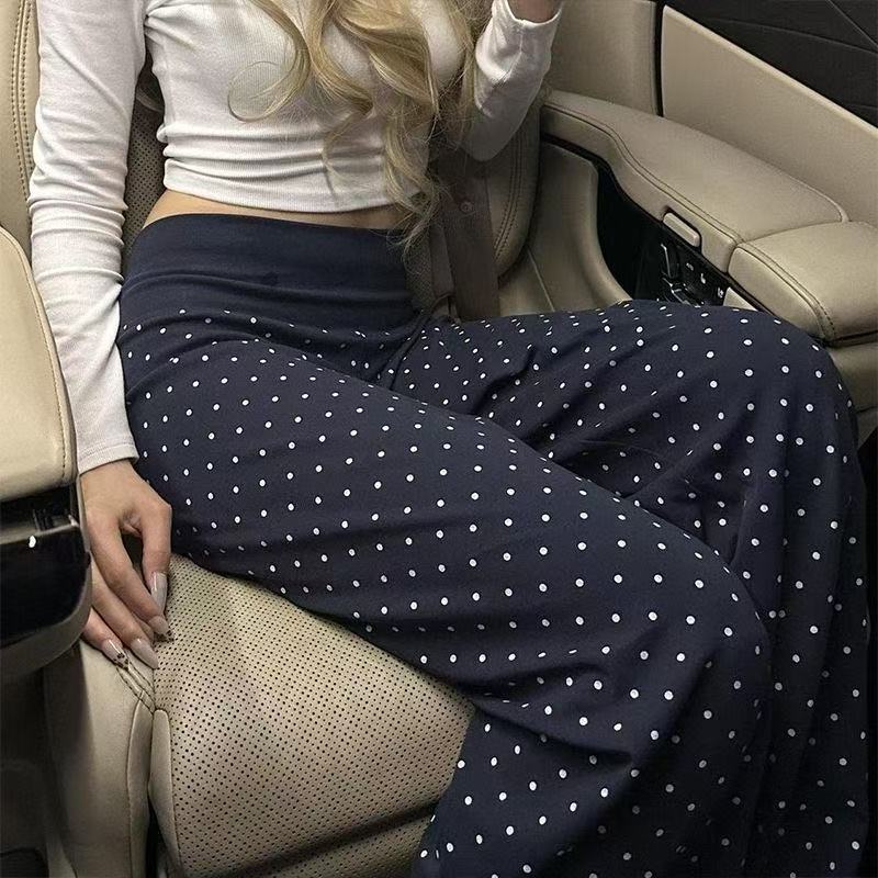 Women High‑Waisted Straight‑Leg Floor‑Length Pants Slim‑Flattering Versatile New Arrival Casual Daily Trousers