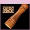 Pepper Wooden Salt Mill Set Antique Finish Culinary Preparation Decor Kitchen