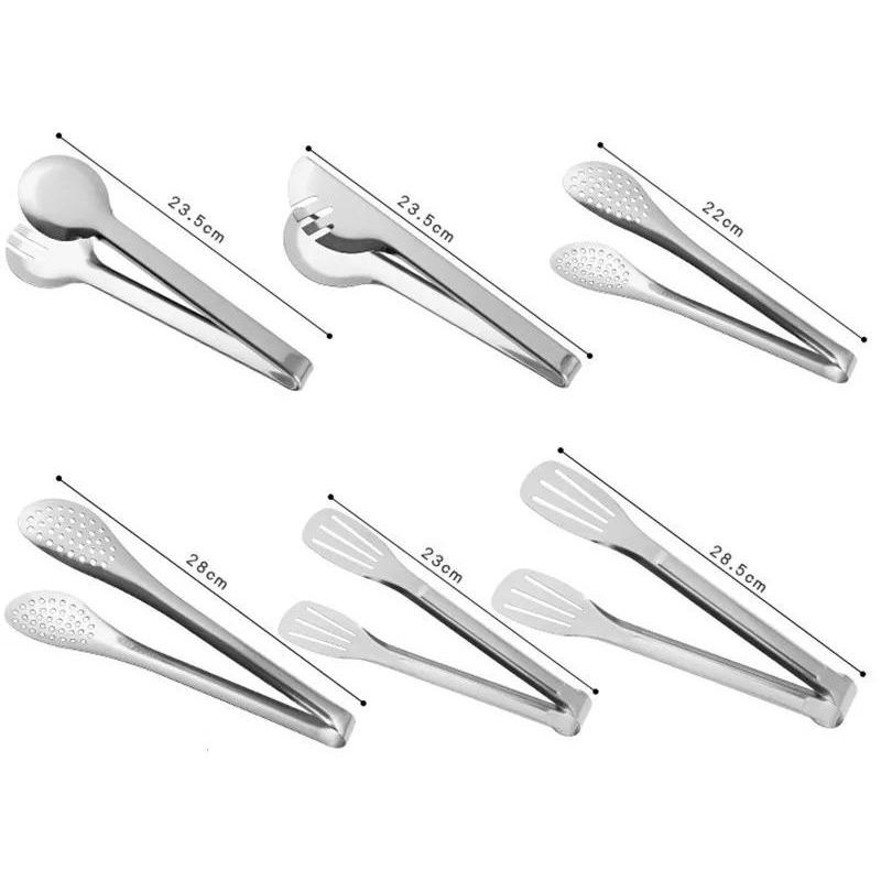 BBQ Tongs Ice Sugar Coffee Clips Kitchen Barbecue Baking Food Tongs Pizza Bread Dessert Server Steak Salad Buffet Serving Clip