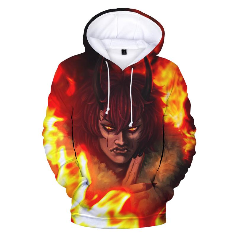 Anime japonez Rimuru Tempest That Time I Got Reincarnated As A Slime 3D Printed Hoodies Hanorac oversize unisex