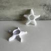 Starfish Candlestick Mold Silicone Candle Holder Mould Easy To Demold Tealight Mould Gypsum Home Desktop Ornament