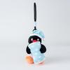 Portachiavi Peluche Pinguino Originale Bambola Ornamento per Zaini