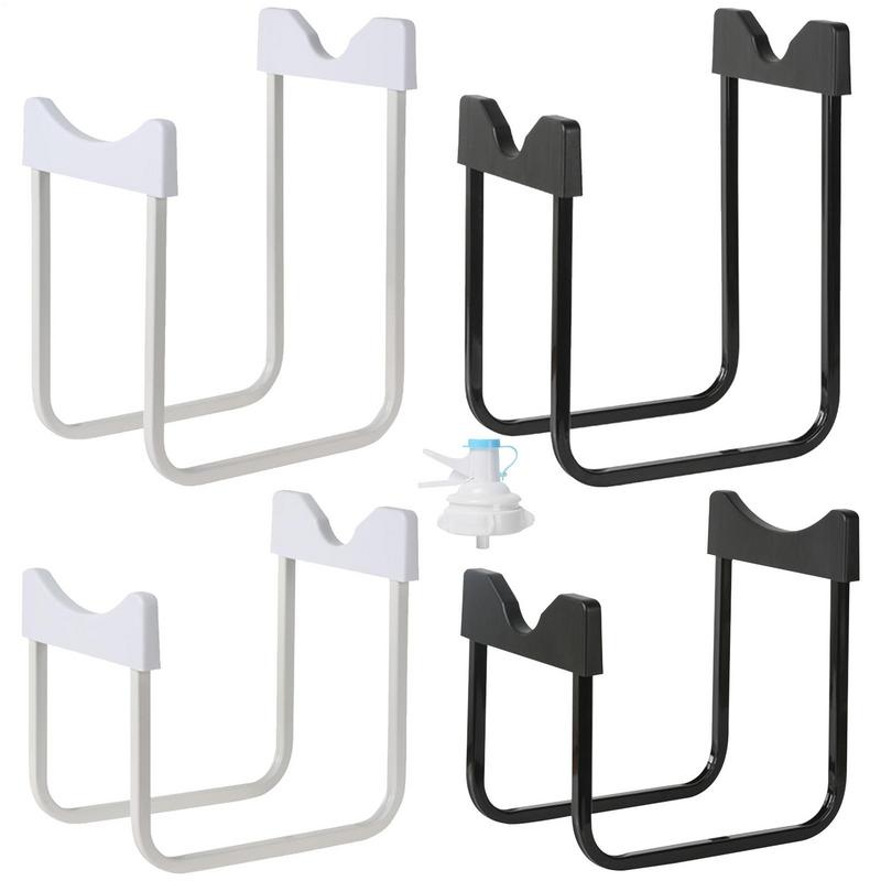 Nuovo Supporto Dispenser Stand Rack Portabottiglie d'Acqua da 3-5 Galloni Tappo Ugello Antipolvere Bocca Bottiglia d'Acqua Non Filettata
