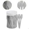 100 Pieces Makeup Spatulas Foundation Mixing Tool Cosmetic Spade Reusable Easy Clean