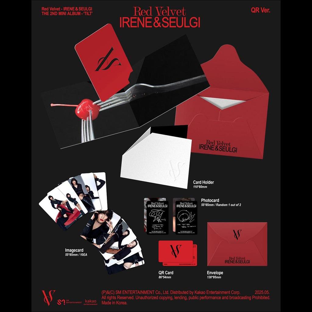 (QR ver.) Red Velvet IRENE & SEULGI [TILT] 2:a Mini Album
