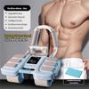 Four-Wheel Abdominal Workout Roller 6/8 Elbow Support Anti-Slip Core Strengthening Trainer Automatic Rebound Effective