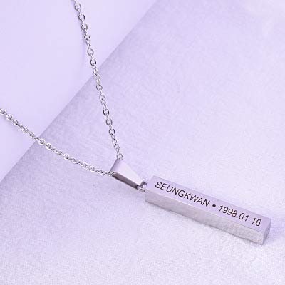 

SEVENTEEN Necklace Member Anniversary Accessories Pendant SEVENTEEN CARAT [LIBERTY-M] (SEUNGKWAN)